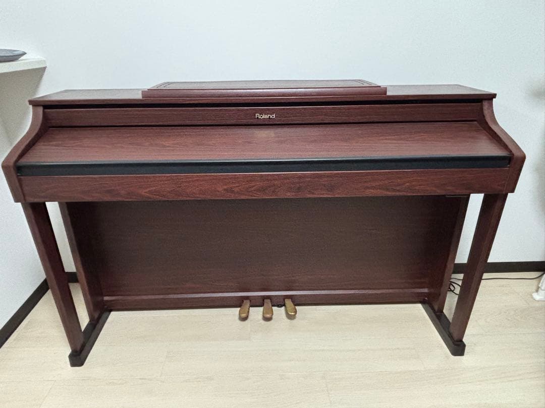 Roland HP505-GP 12年製電子ピアノ 　ブラウンマホガニー