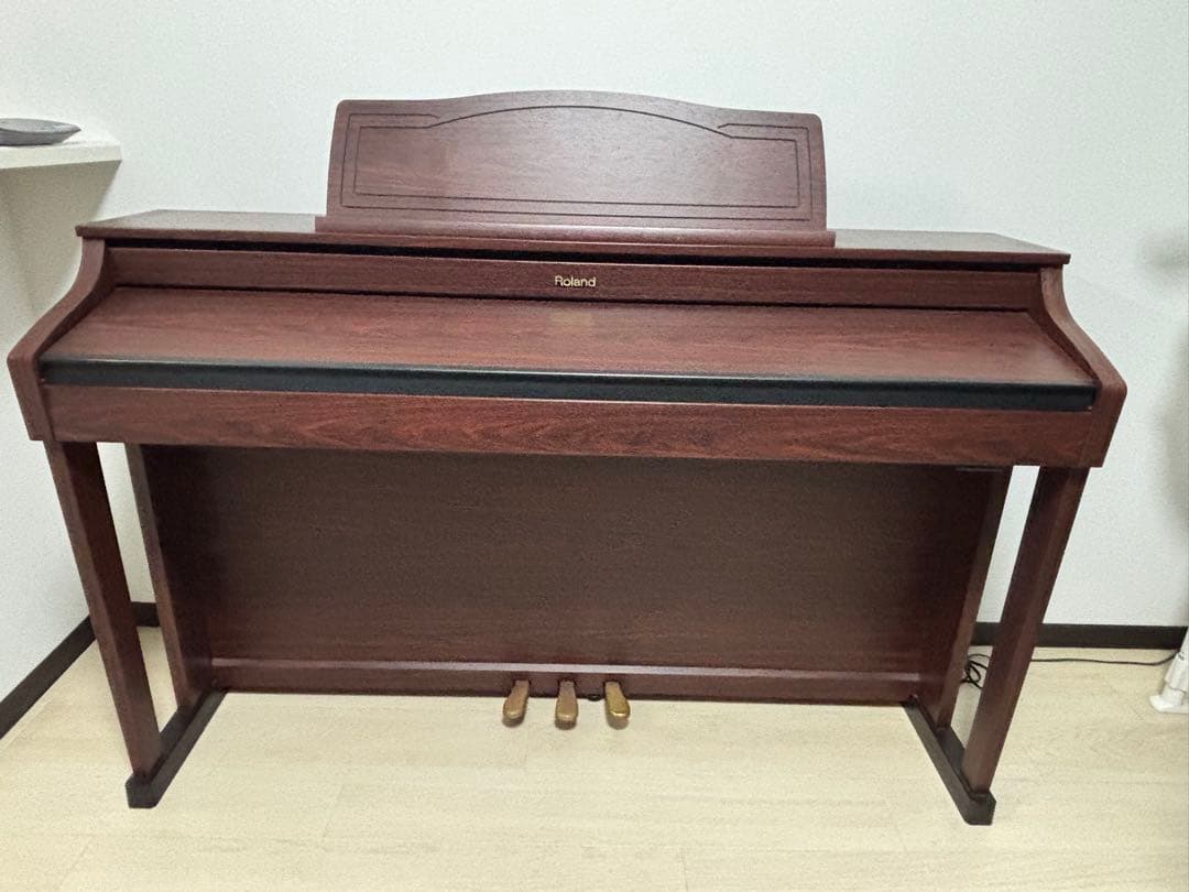 Roland HP505-GP 12年製電子ピアノ 　ブラウンマホガニー