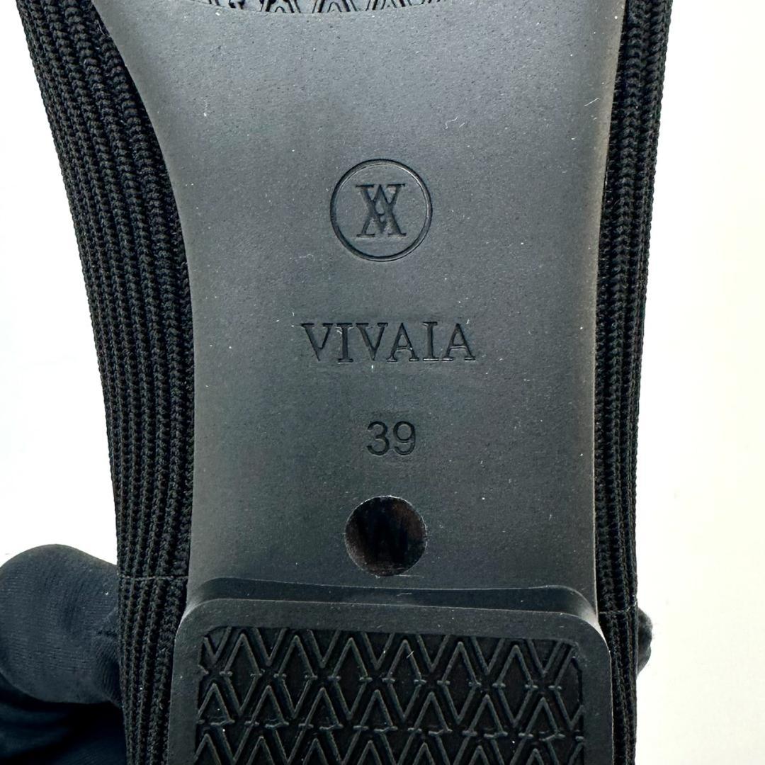 VIVAIA ビバイア フラットシューズ パンプス バレエシューズ スクエアトゥ