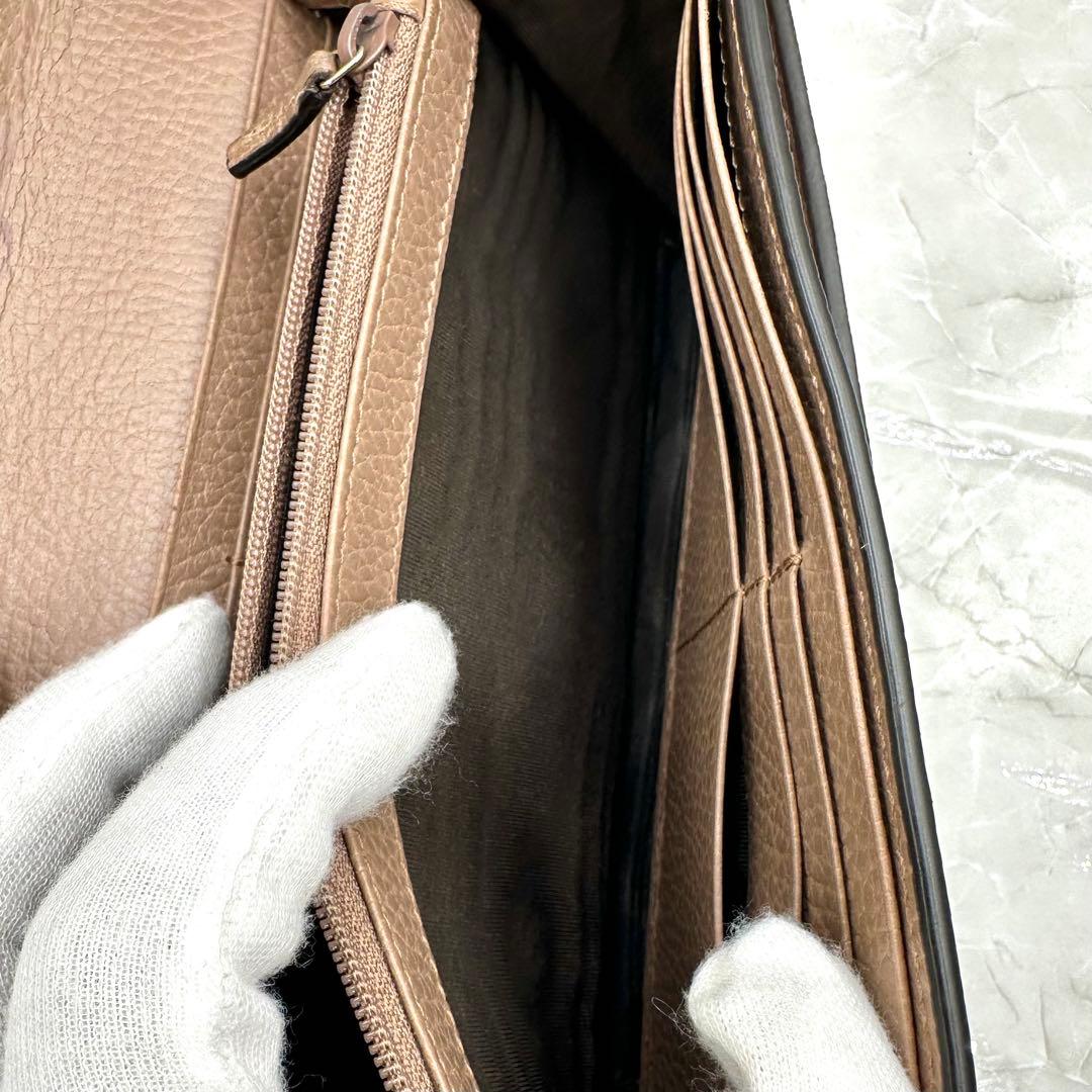 グッチ コンチネンタルウォレット GGマーモント 二つ折り 長財布 456116