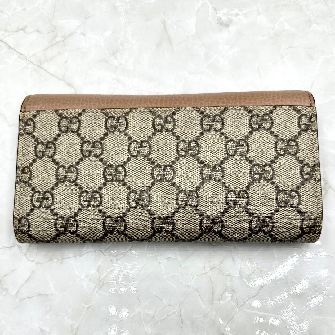 グッチ コンチネンタルウォレット GGマーモント 二つ折り 長財布 456116