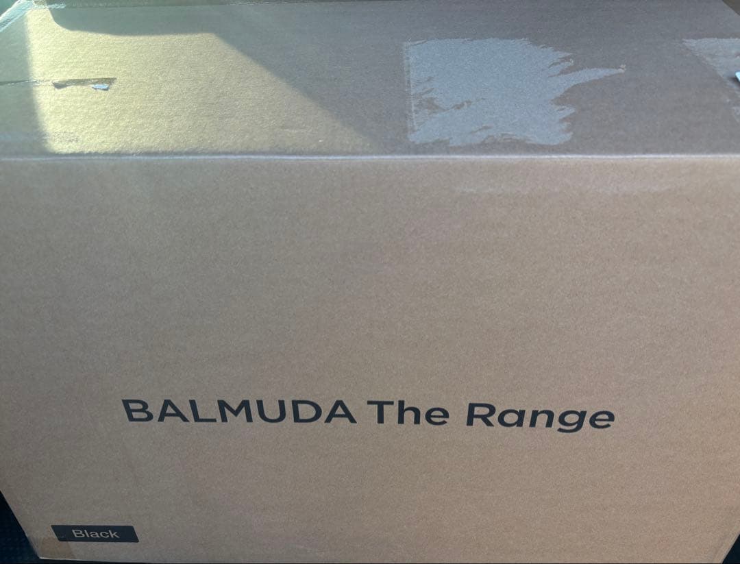 【未使用】BALMUDA The Range K09A-BK ブラック