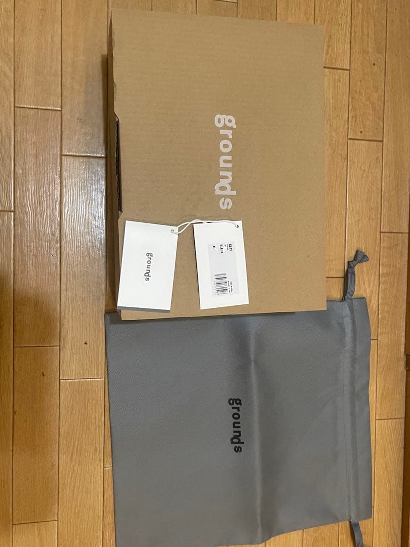 grounds CLAY BLACK XL　付属品付き