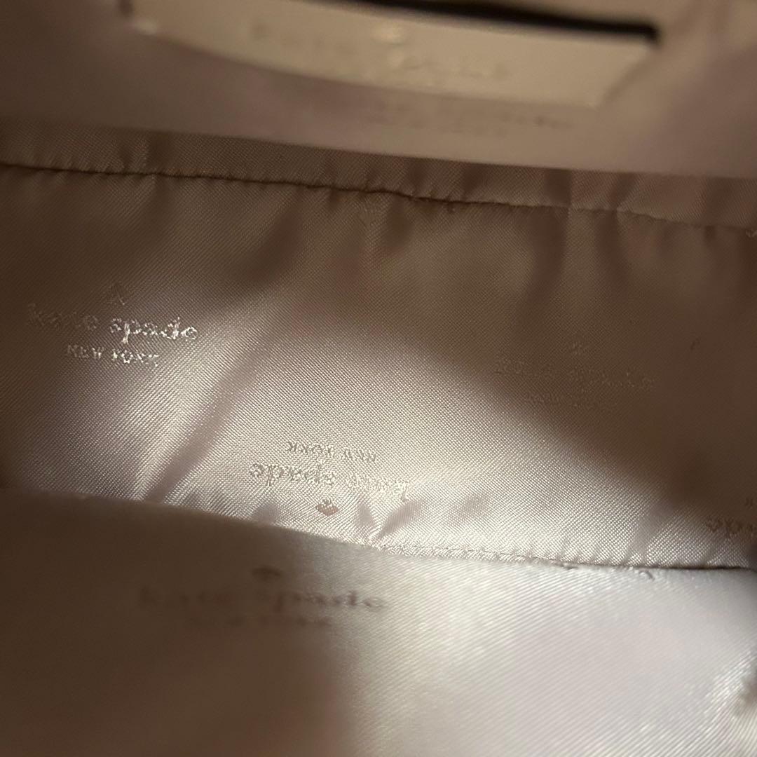【美品】kate spade ダンプリング　ショルダーバッグ　2WAY　白