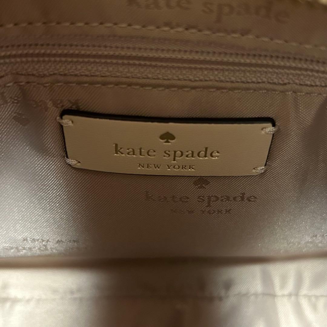 【美品】kate spade ダンプリング　ショルダーバッグ　2WAY　白