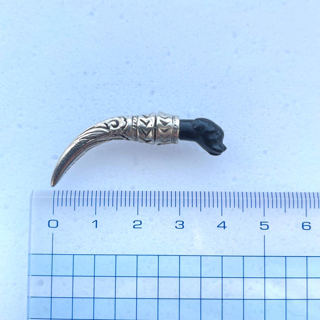 グッチ アンガーフォレストブラックドッグピアス　Gucci片耳用　レア