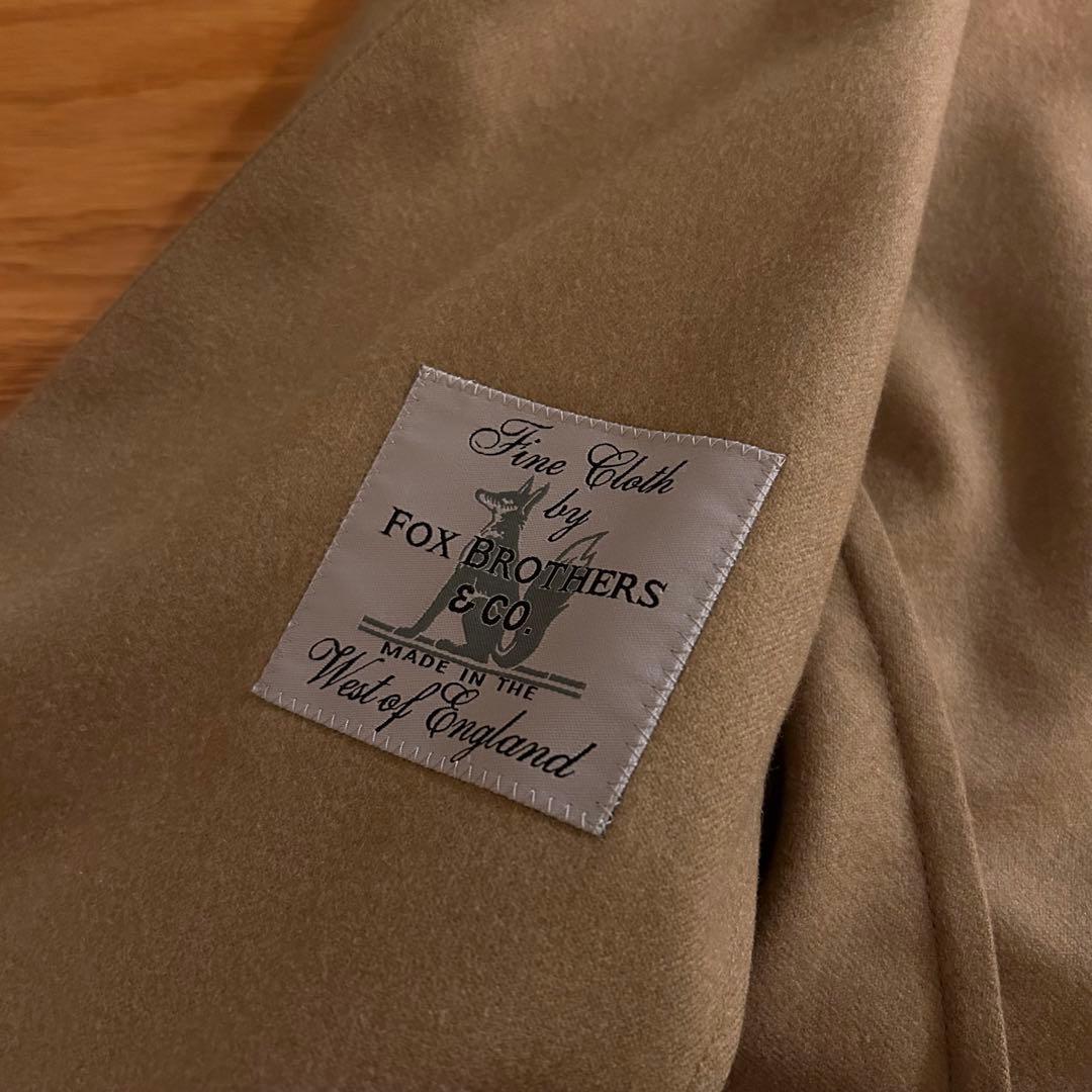 トゥモローランド　ピルグリム　ノーカラージャケット　キャメル　46