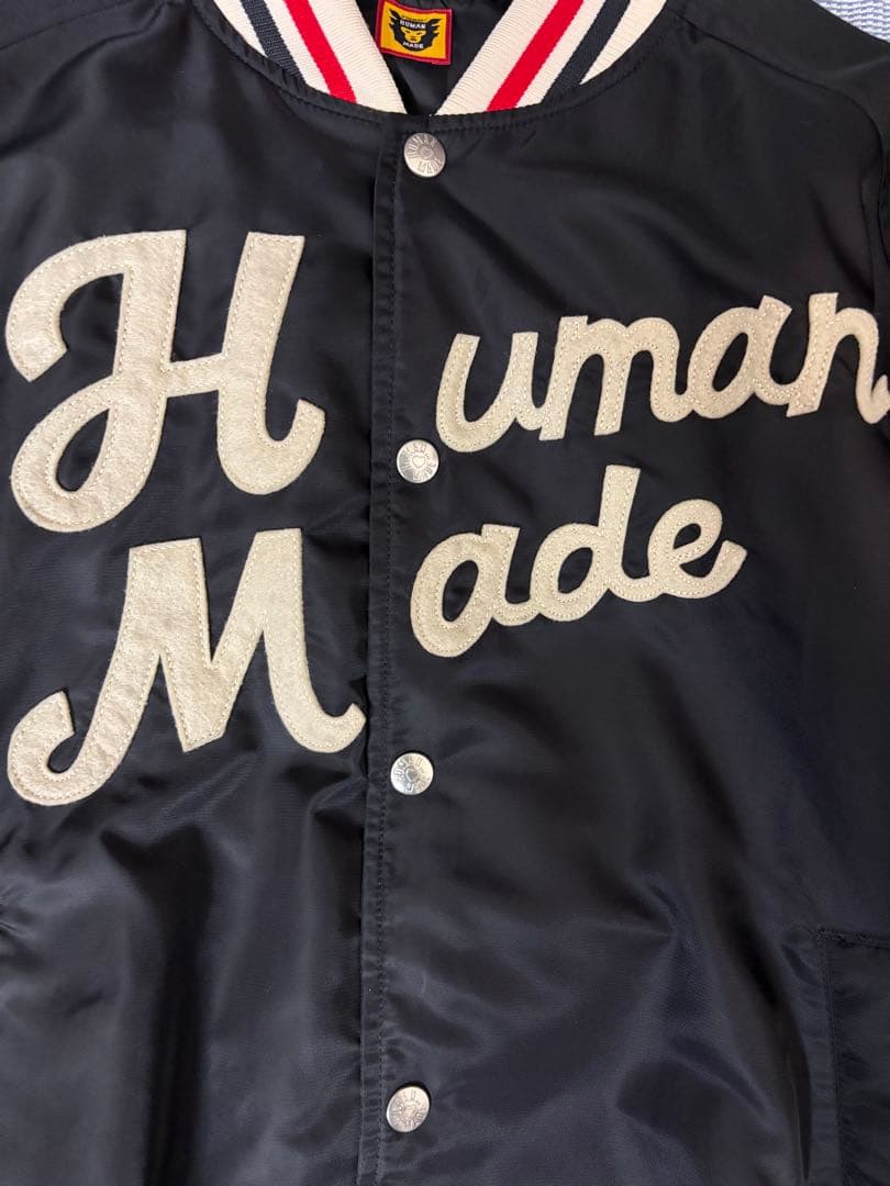 Human Made ナイロン スタジャン 黒