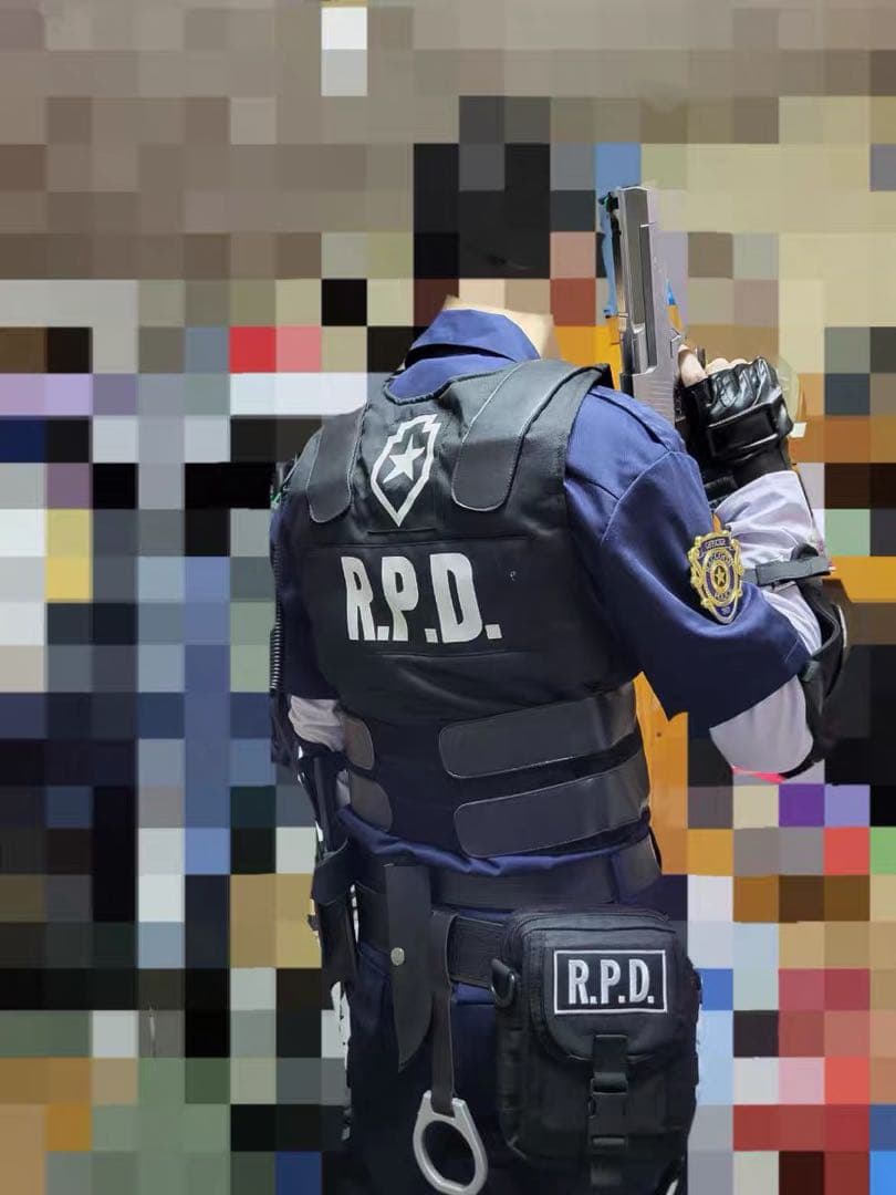 バイオハザード　ラクーン　警察　ボディーアーマー　RPD レオン　コスプレ