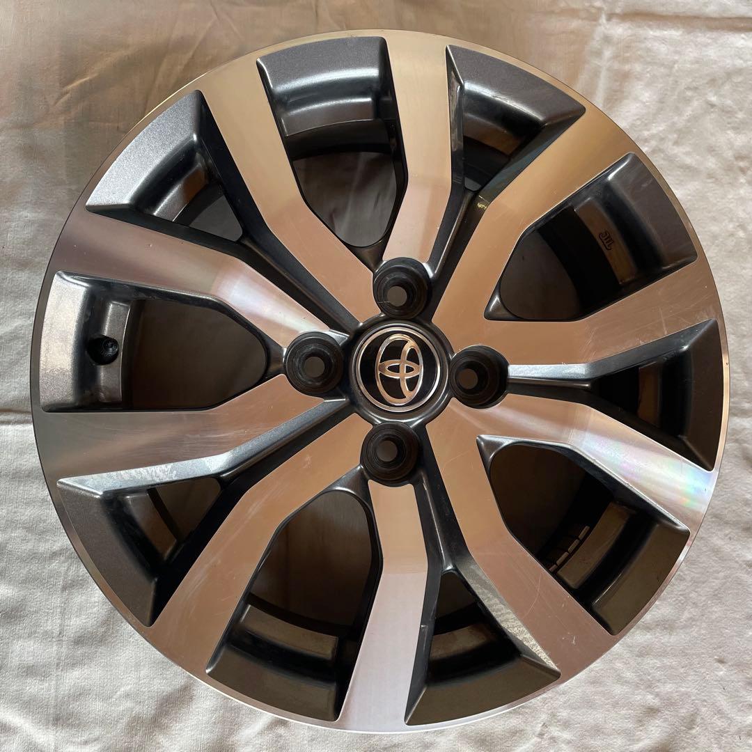 【2点同時購入厳守】トヨタ・ルーミーターボ 純正アルミホイール15インチ②