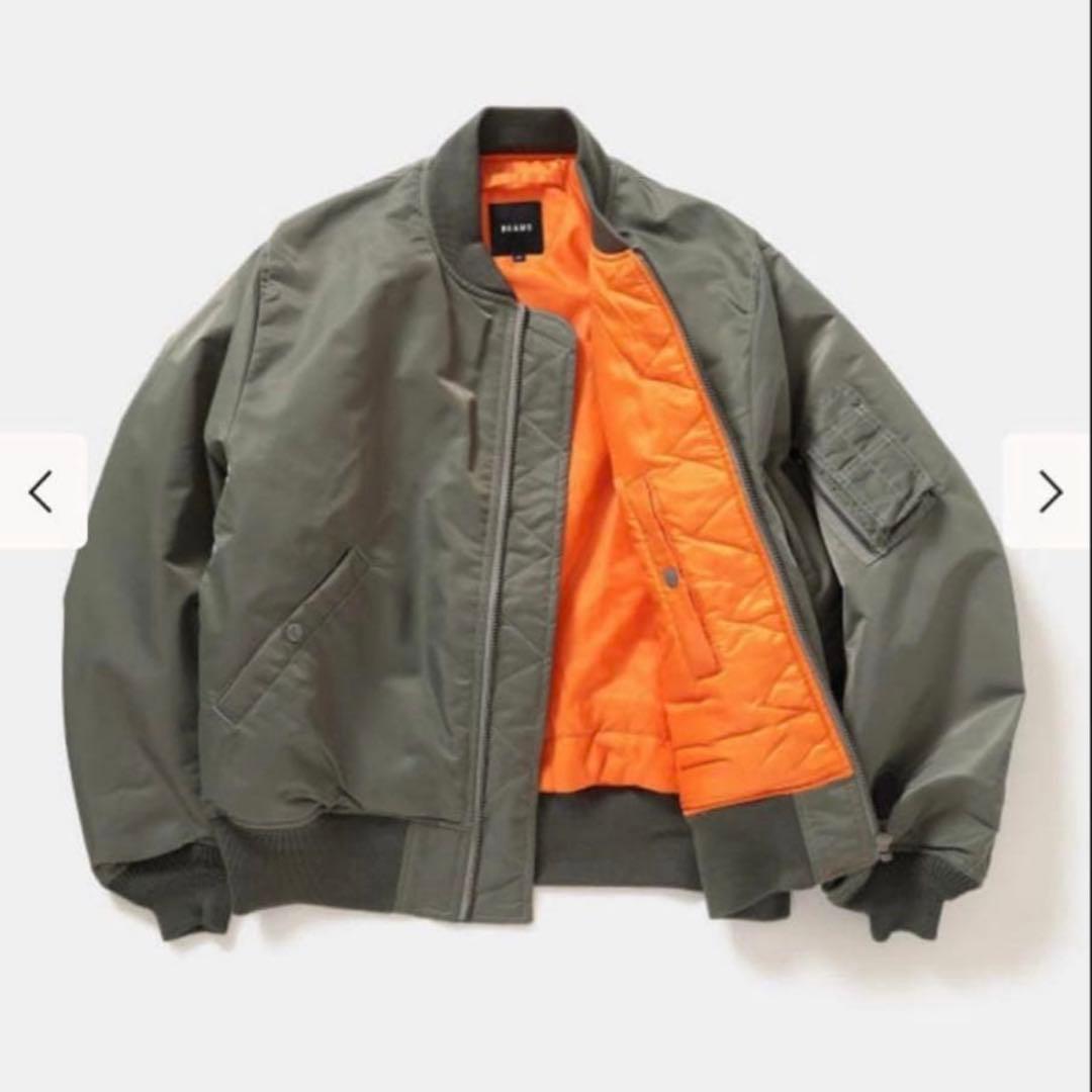 美品✨ BEAMS THERMOLITE MA-1 フライトジャケット カーキ