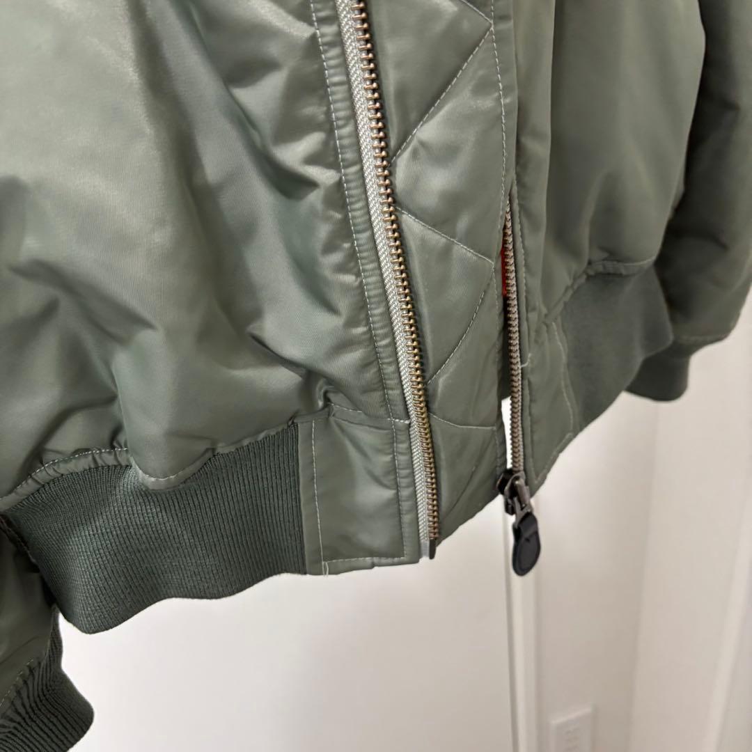 美品✨ BEAMS THERMOLITE MA-1 フライトジャケット カーキ