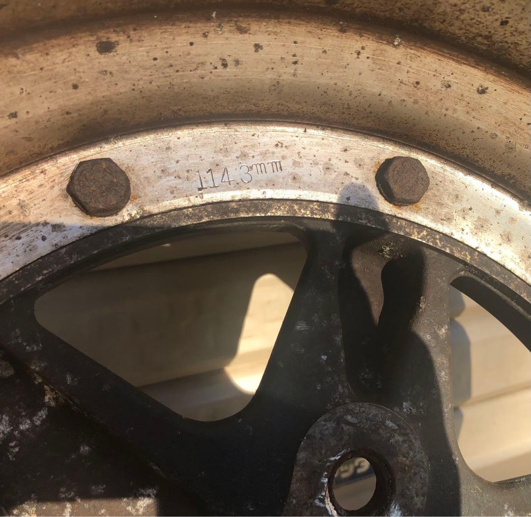 ロンシャン XR-4 15インチ 6.5J +6 深リム PCD114.3 4穴