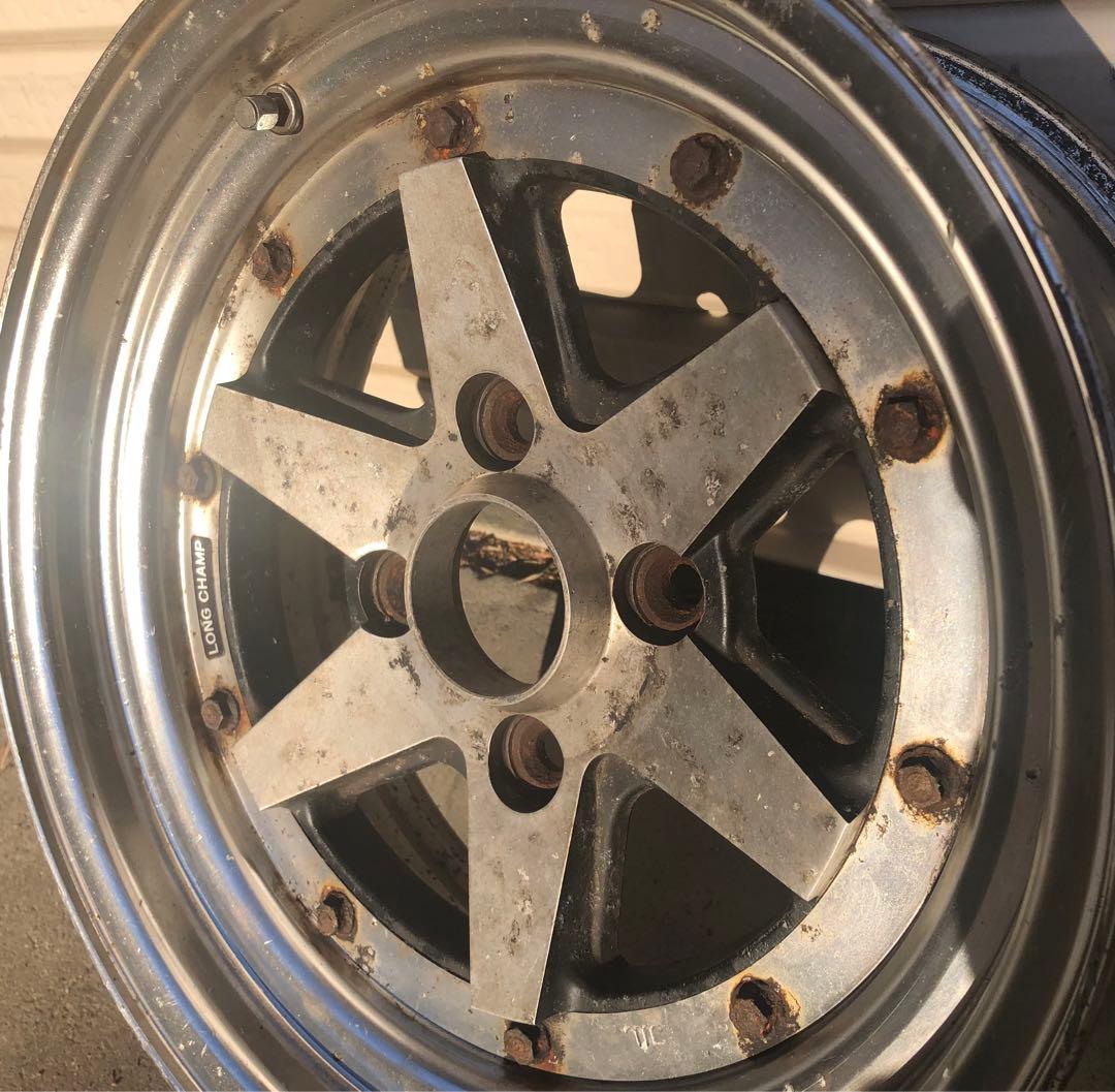 ロンシャン XR-4 15インチ 6.5J +6 深リム PCD114.3 4穴