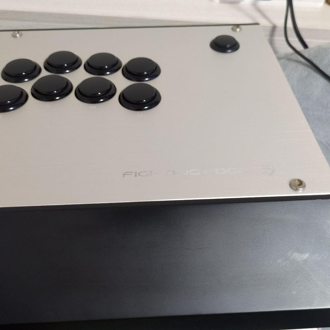 アケコン　ファインディングエッジ刃　三和電子静音レバー　三和電子静音ボタン交換済