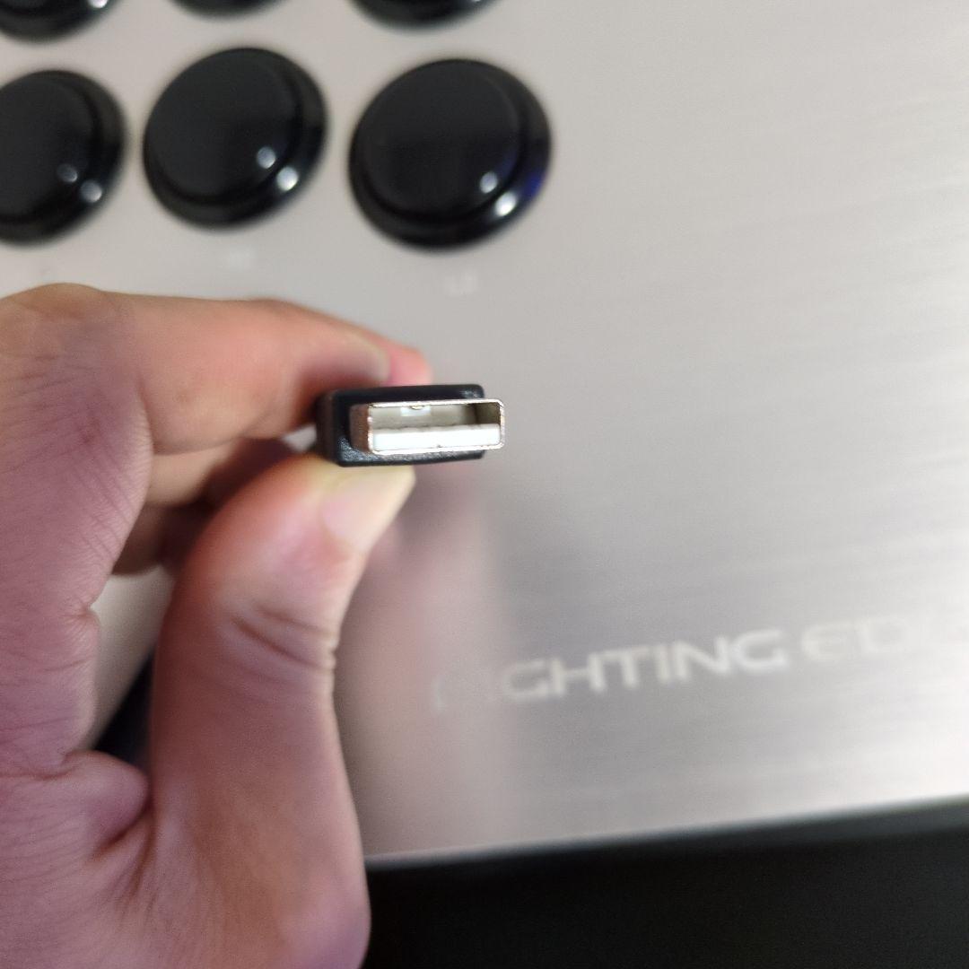 アケコン　ファインディングエッジ刃　三和電子静音レバー　三和電子静音ボタン交換済