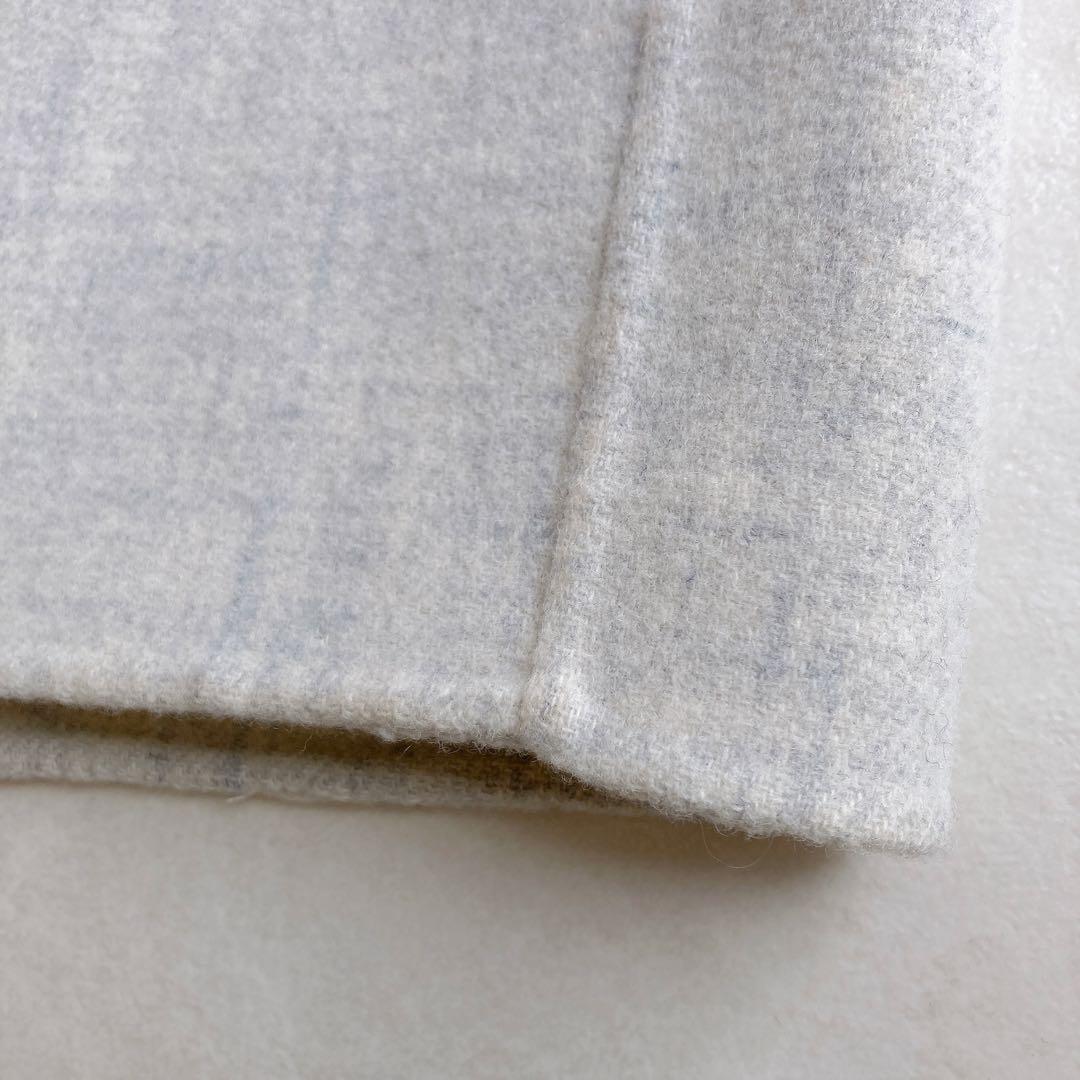 【美品】エンフォルド ダブルフェイス 立体ポケット オーバーサイズロングコート