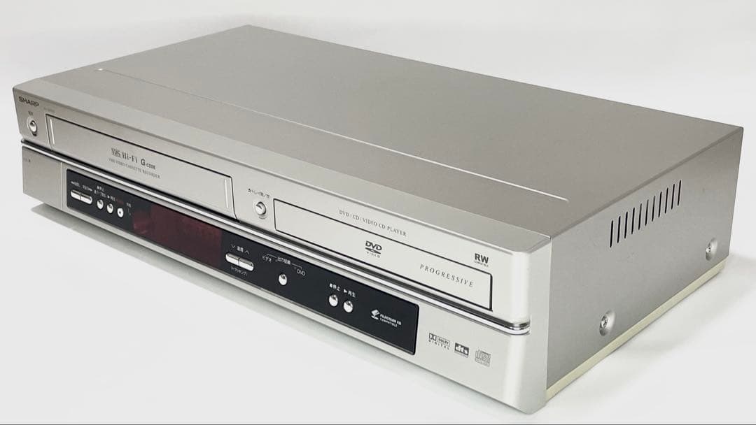 【超おすすめ美品】SHARP DV-GH700 VHS一体型DVDプレーヤー