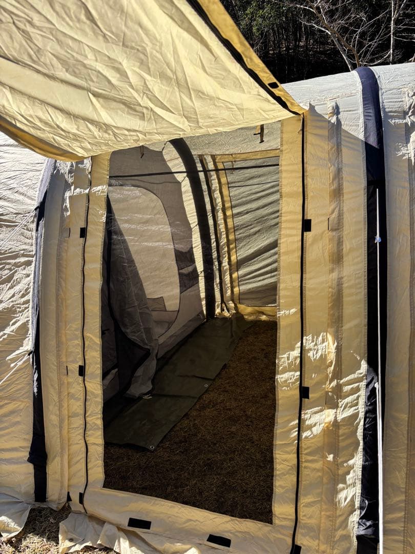 Hilander 大型ドーム型テント ベージュ