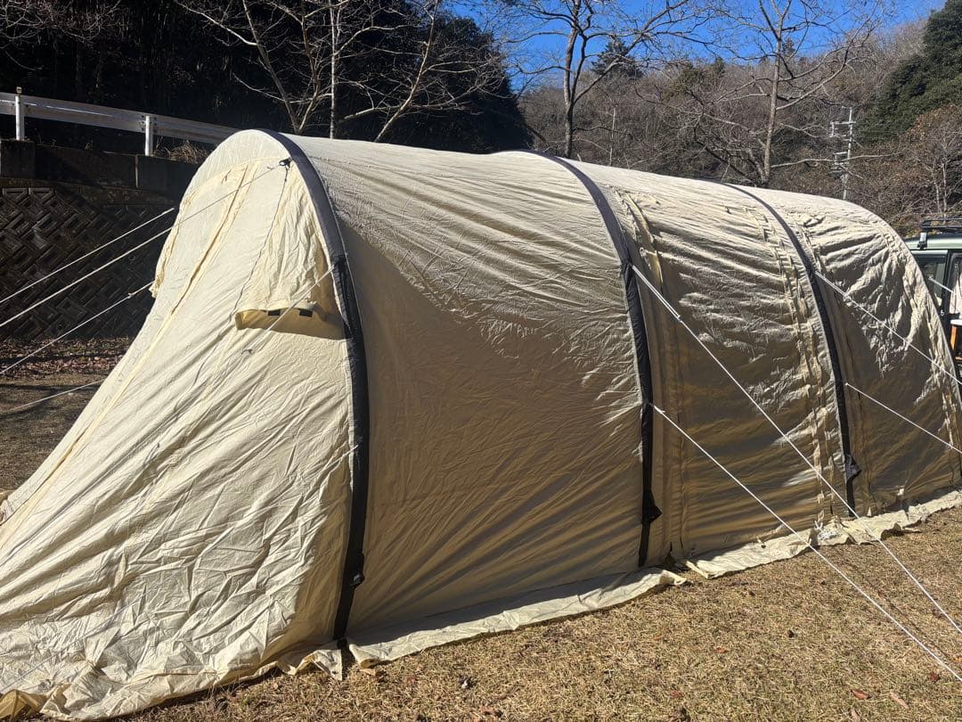 Hilander 大型ドーム型テント ベージュ