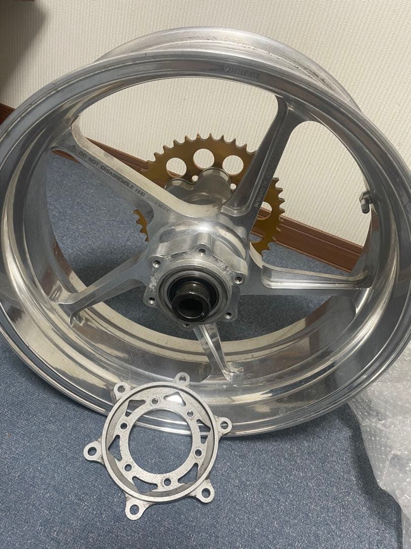 cb1300sc54ゲイルスピードアルミ鍛造5本スポーク リア