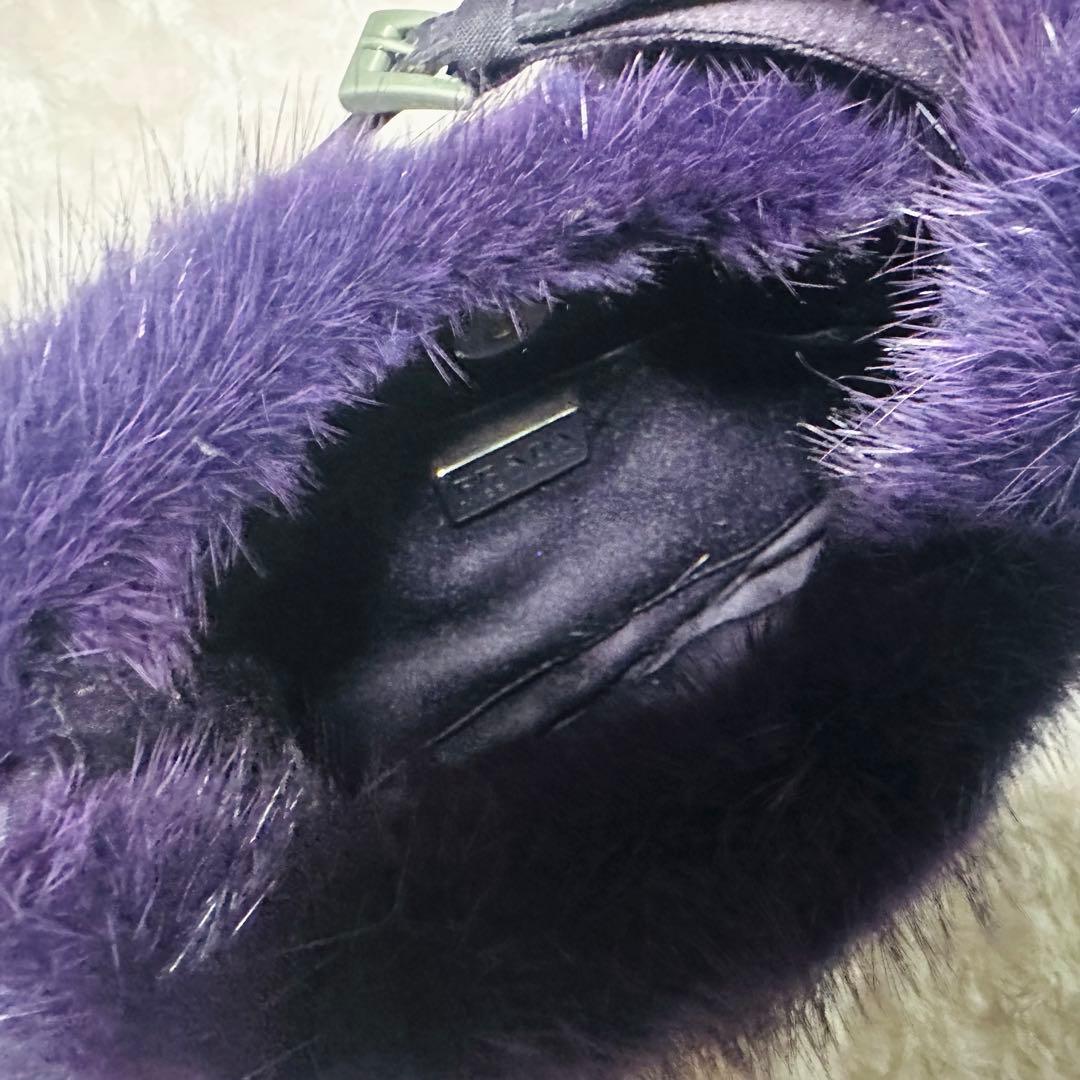 PRADA プラダ　リアル　ファー　バッグ