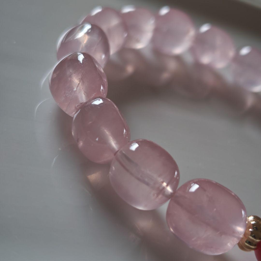 専用です♡新作♡うるプル艶ローズクオーツ、インペリアルロードナイト