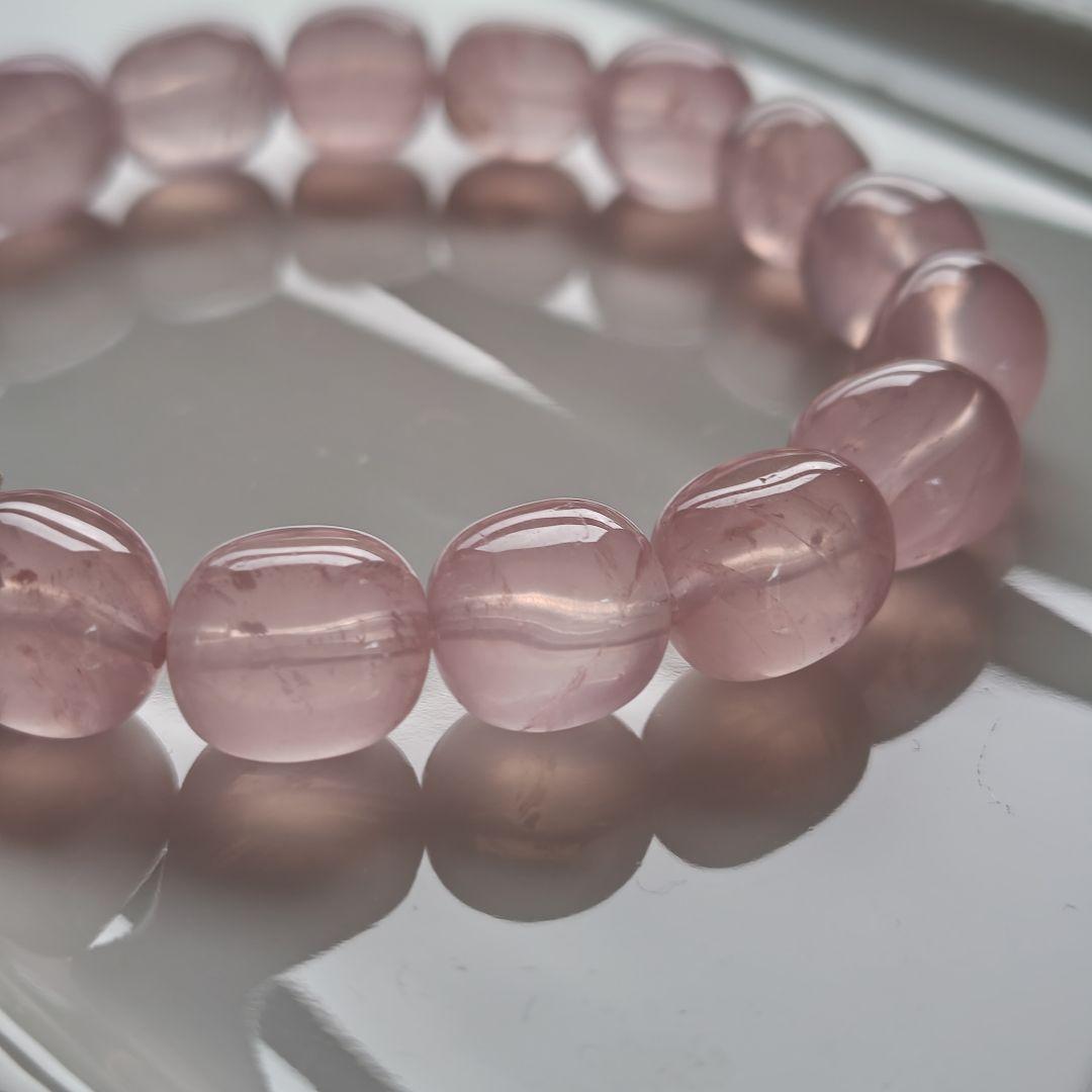 専用です♡新作♡うるプル艶ローズクオーツ、インペリアルロードナイト