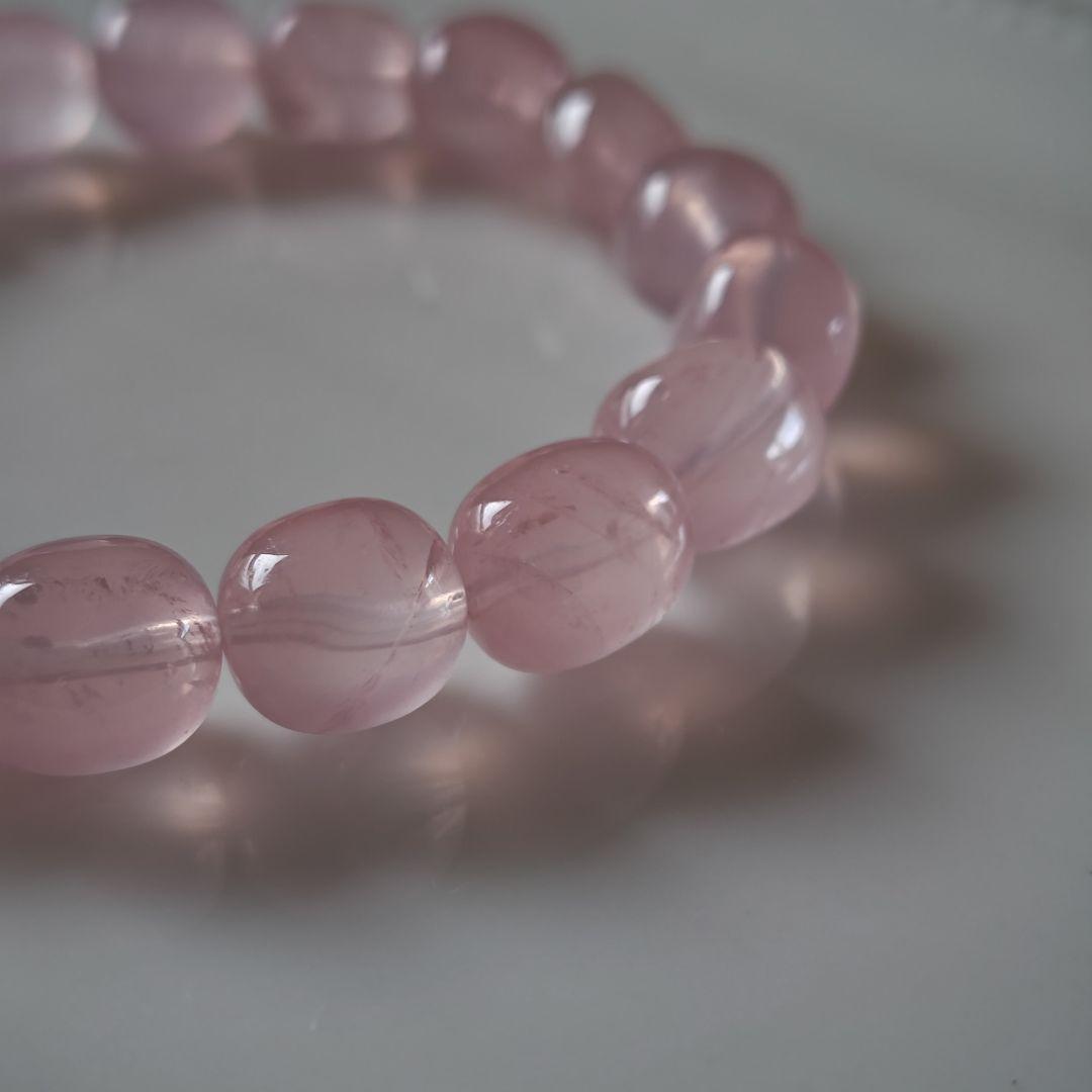 専用です♡新作♡うるプル艶ローズクオーツ、インペリアルロードナイト