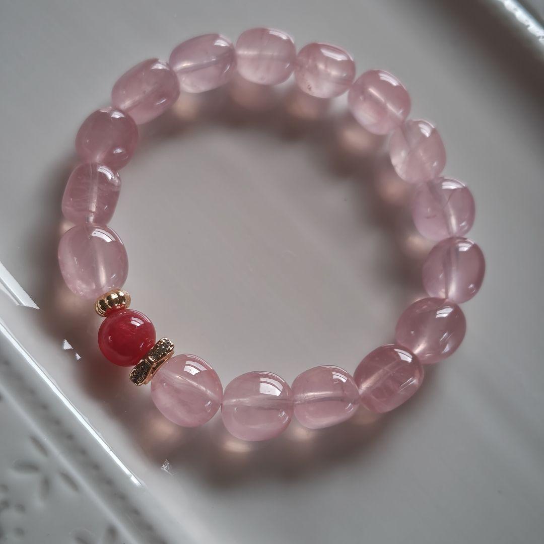 専用です♡新作♡うるプル艶ローズクオーツ、インペリアルロードナイト