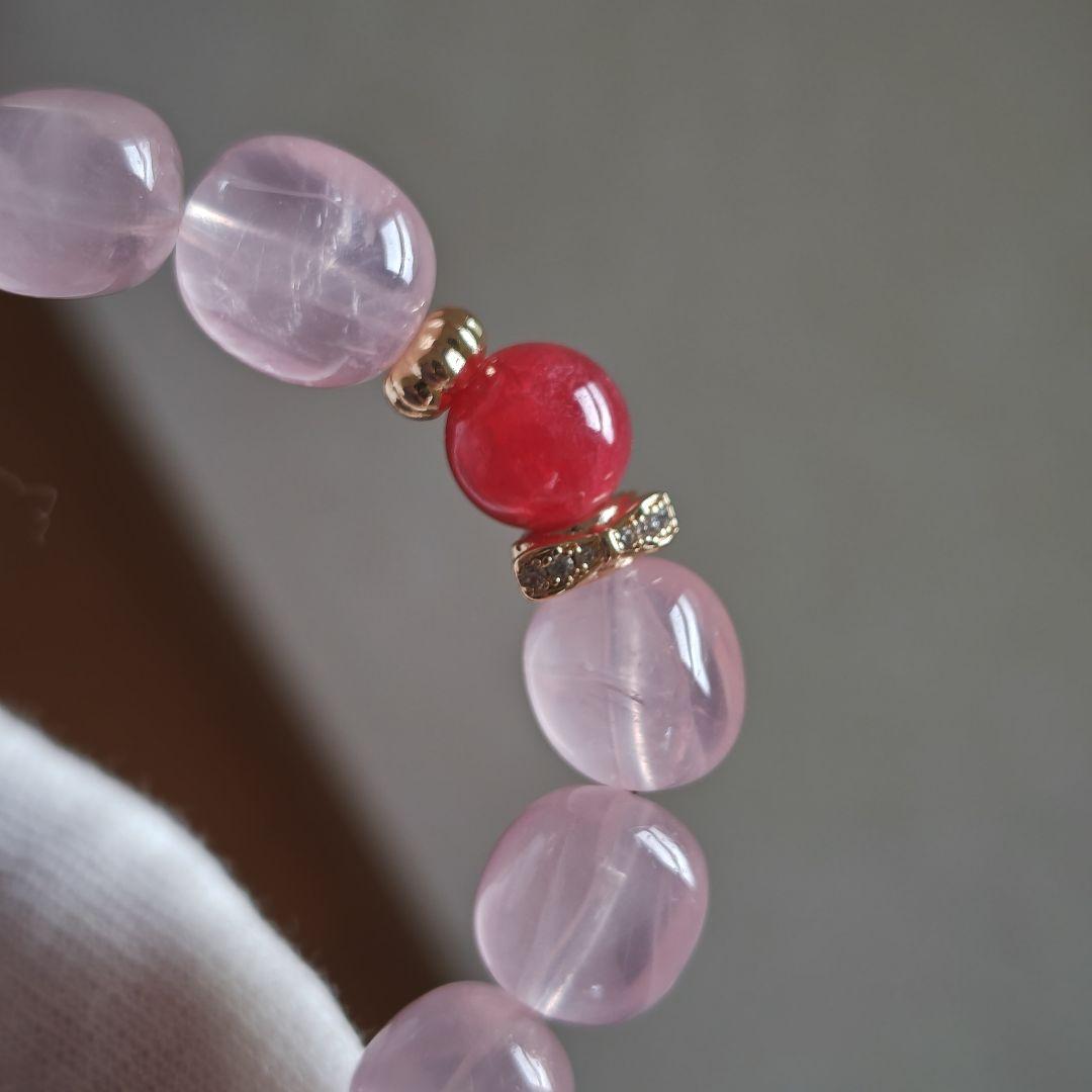 専用です♡新作♡うるプル艶ローズクオーツ、インペリアルロードナイト