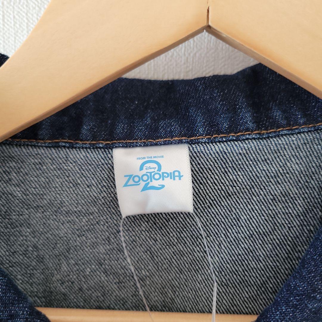 ズートピア２　ニックワイルド　デニムジャケット　アウター　刺繍　映画　ディズニー