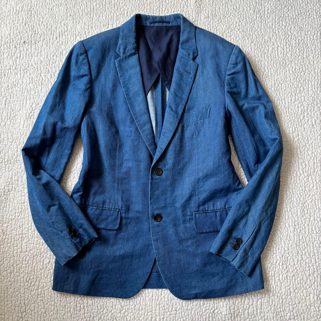 niuhans ニュアンス　セットアップ　スーツ シャンブレー　デニム