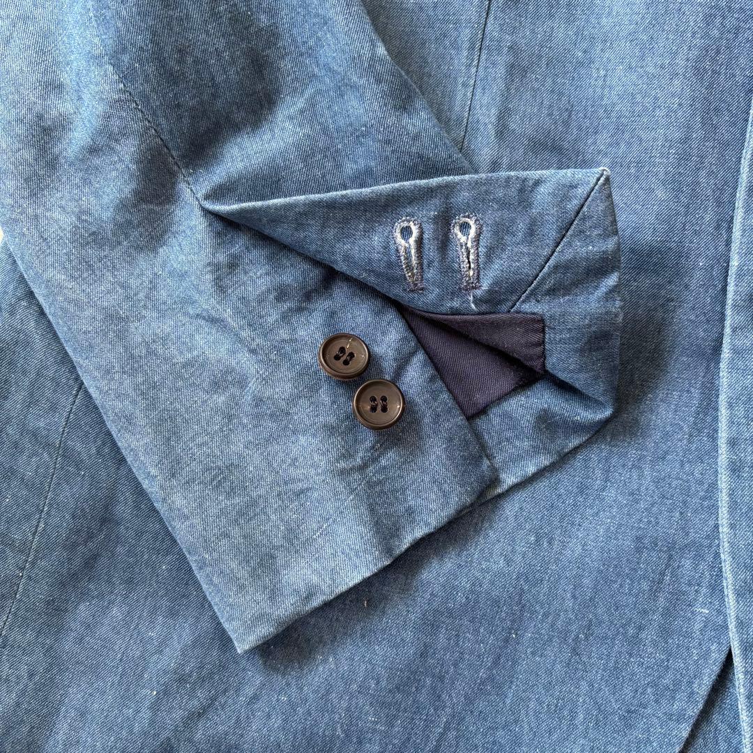 niuhans ニュアンス　セットアップ　スーツ シャンブレー　デニム