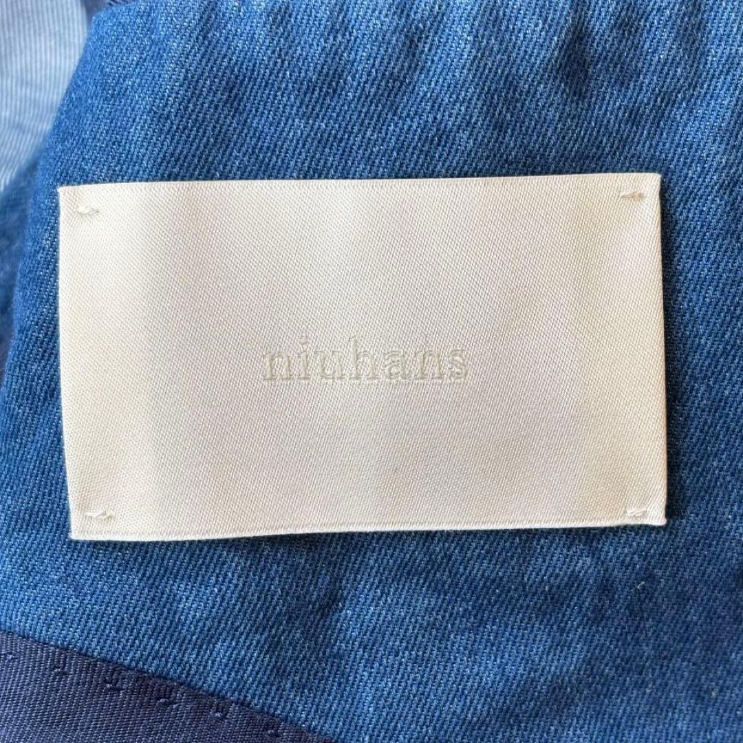 niuhans ニュアンス　セットアップ　スーツ シャンブレー　デニム