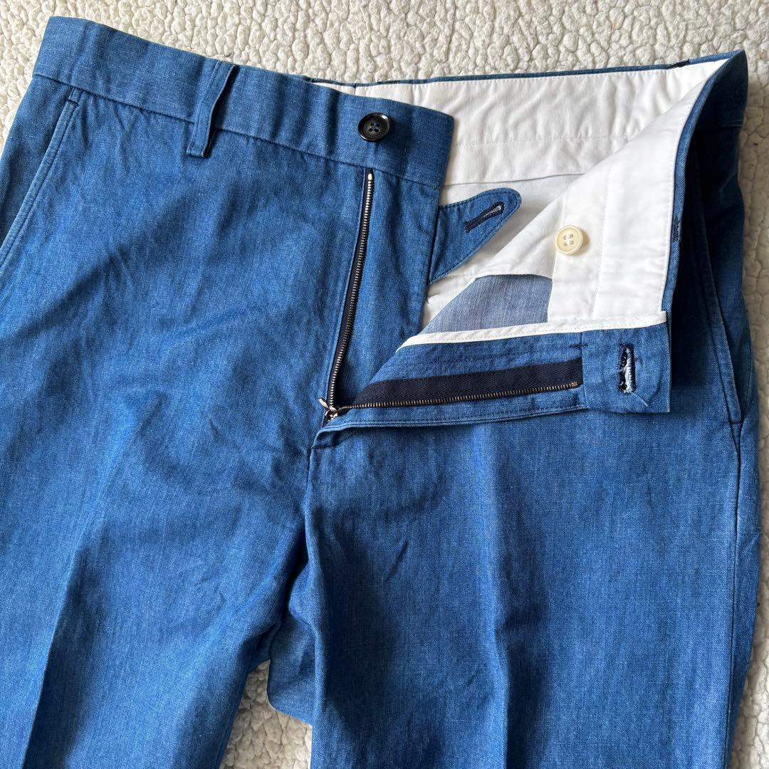 niuhans ニュアンス　セットアップ　スーツ シャンブレー　デニム