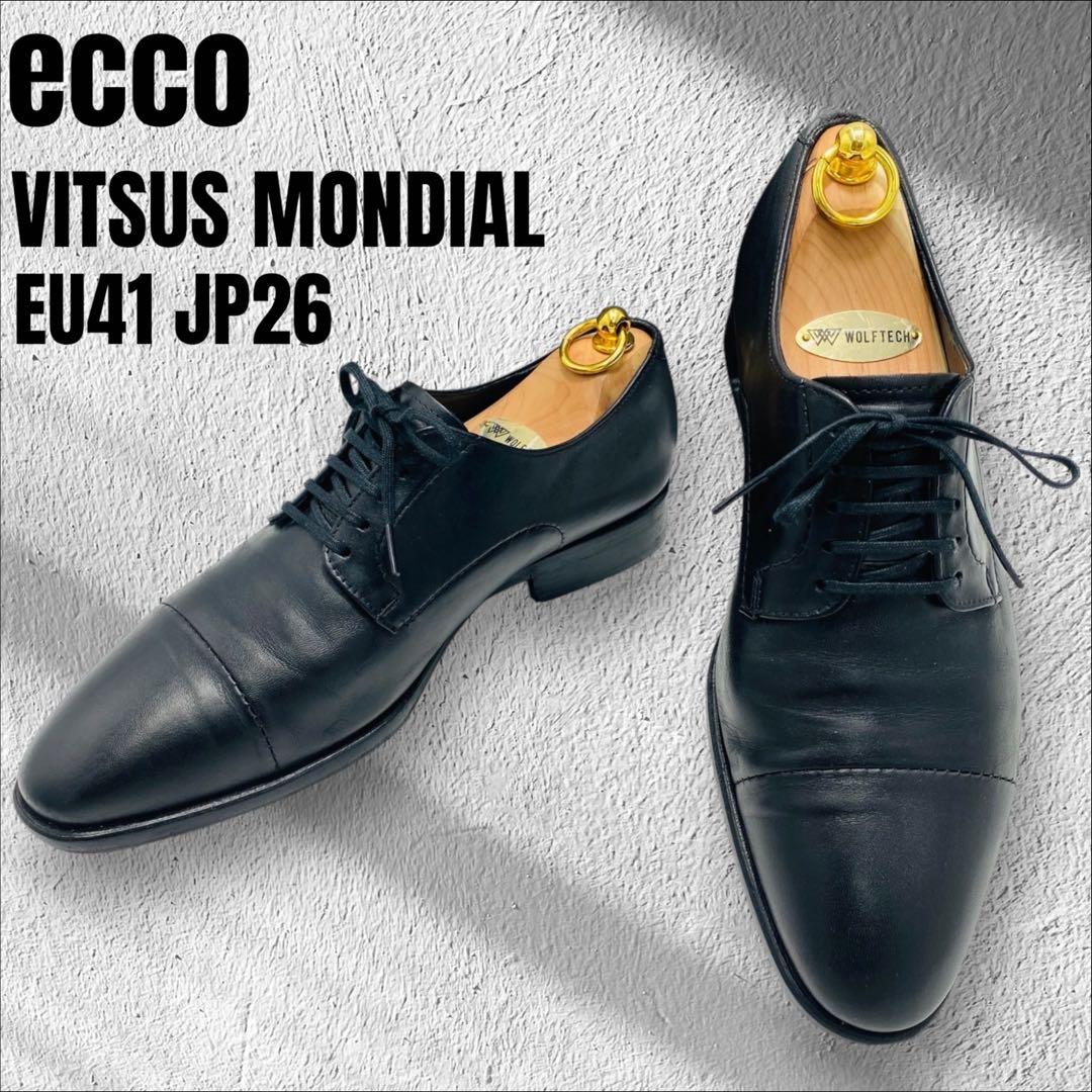 ecco VITRUS MONDIAL ストレートチップ ダービー 26cm