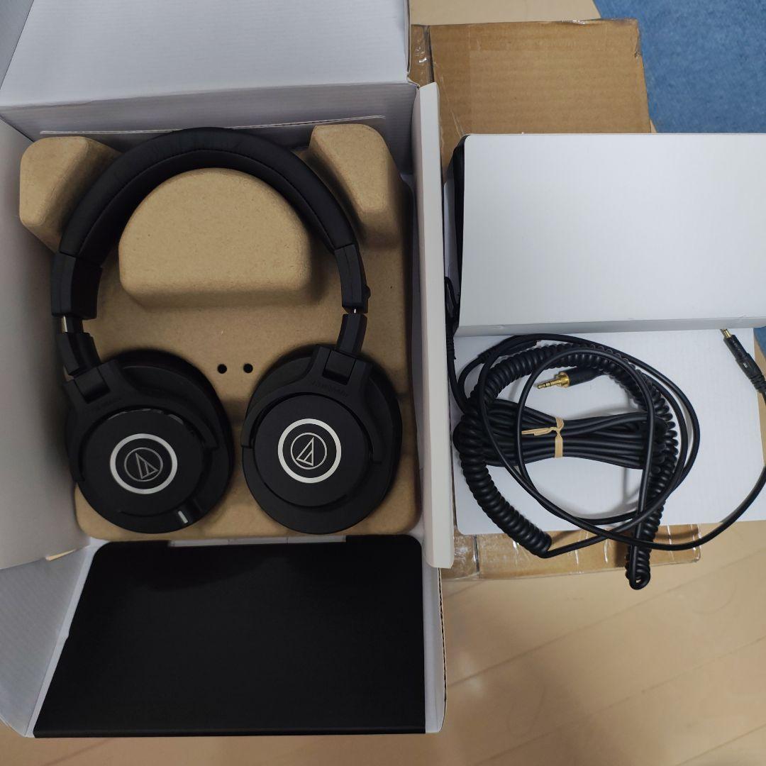 【美品】Audio-Technica ATH-M40x ブラック