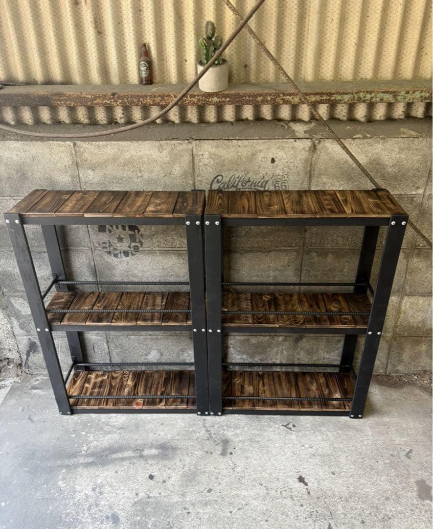 ウイスキーラック　上段バー無しタイプ　特大ウィスキーラック　飾り棚 1209