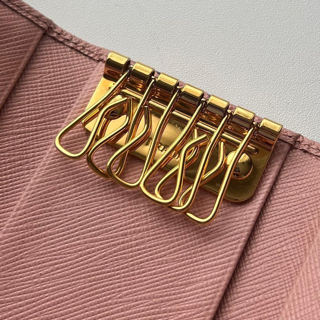 242 極上美品 PRADA プラダ キーケース