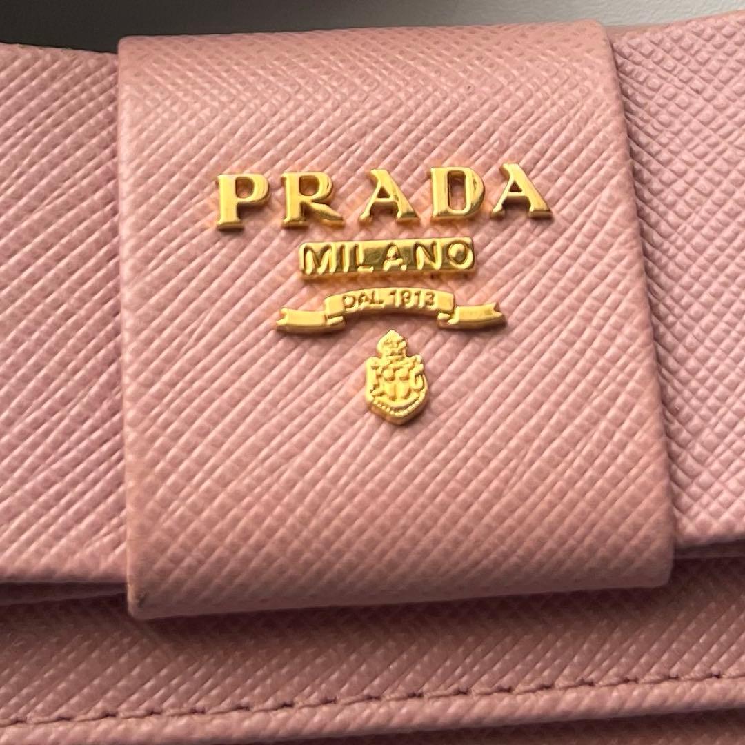 242 極上美品 PRADA プラダ キーケース