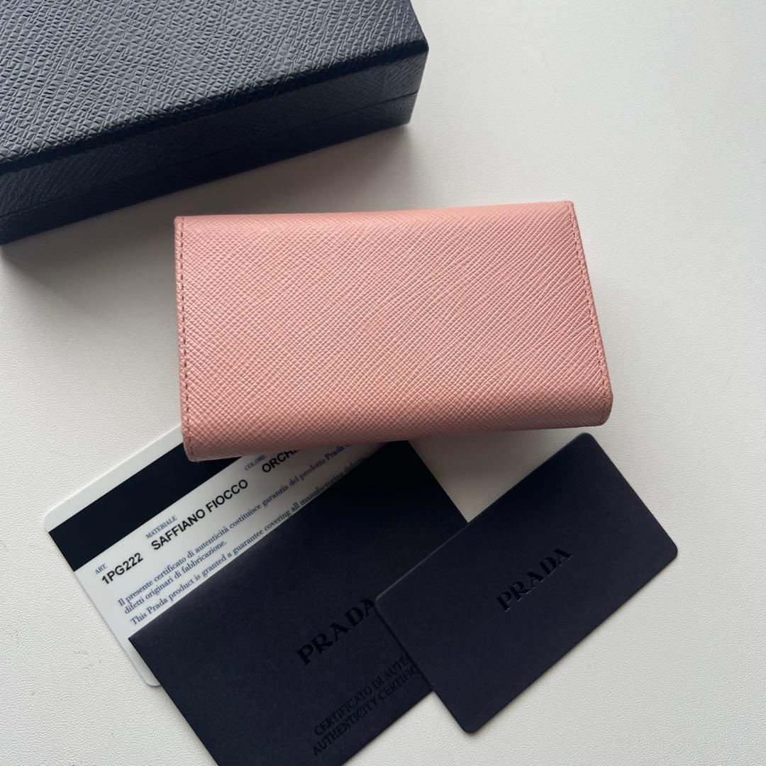242 極上美品 PRADA プラダ キーケース