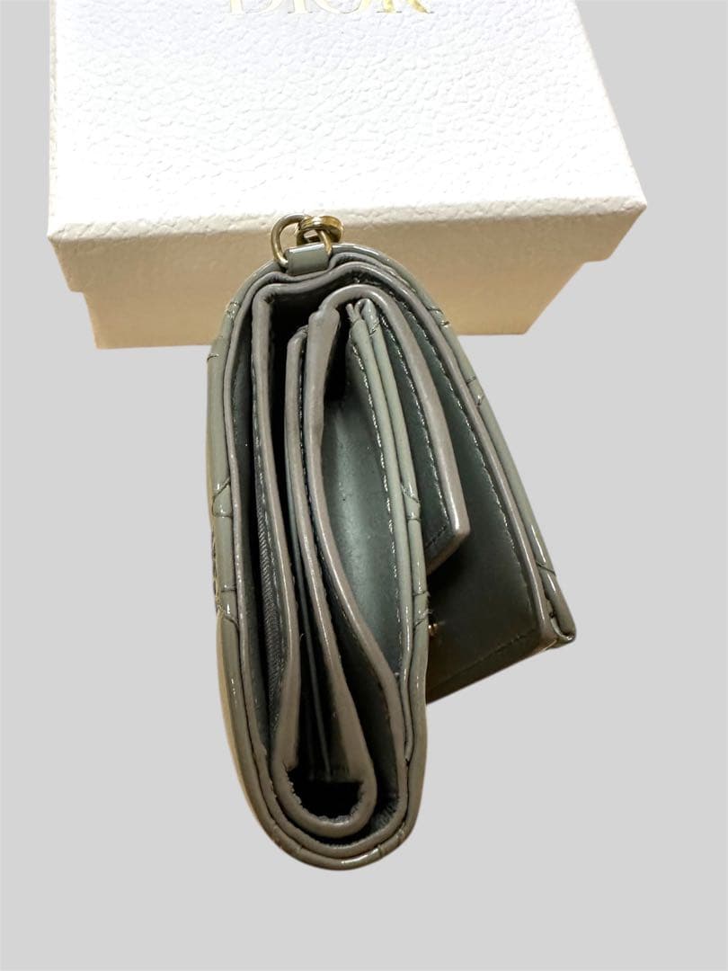 ChristianDior 折りたたみ財布箱付き