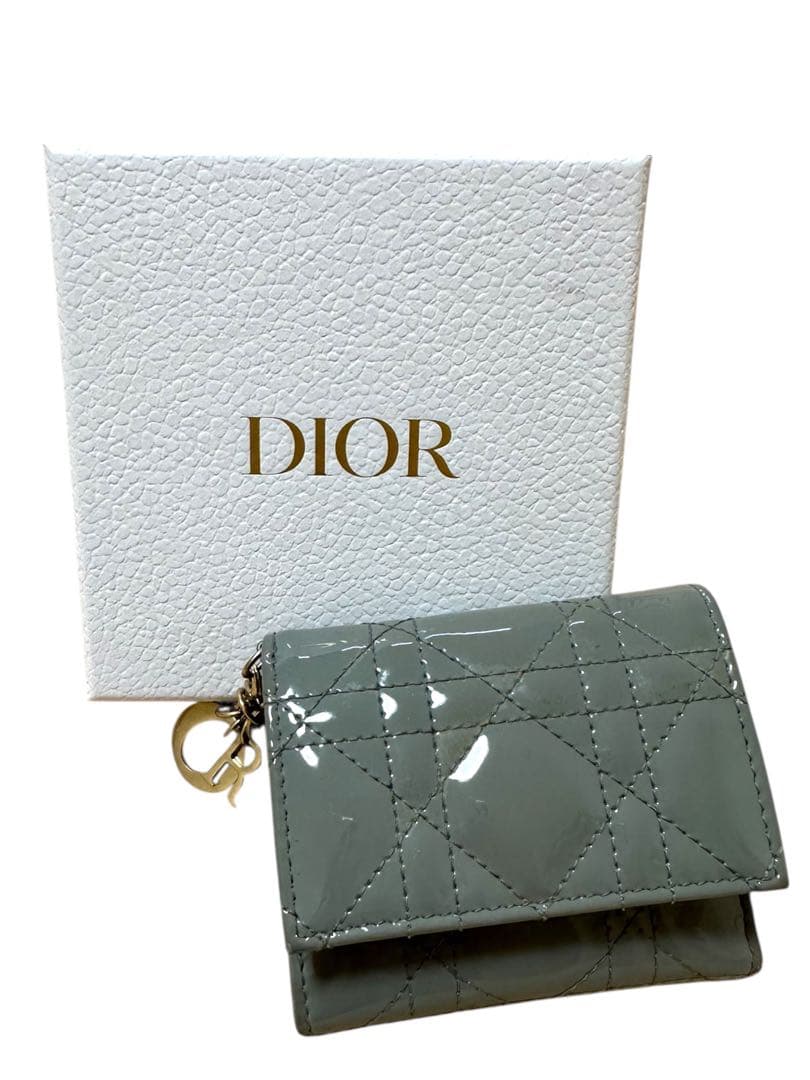 ChristianDior 折りたたみ財布箱付き