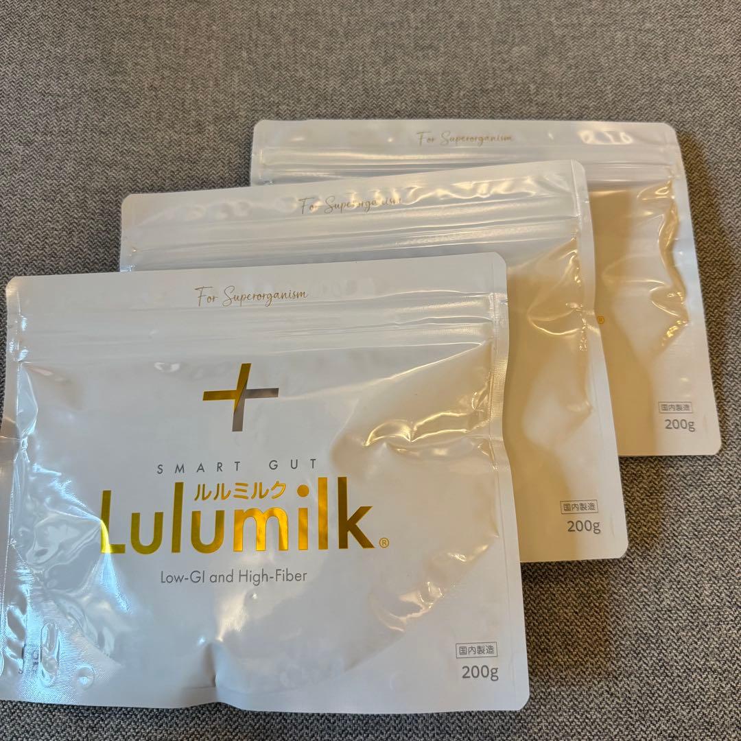 Lulumilk ルルミルク サプリメント 3袋 200g