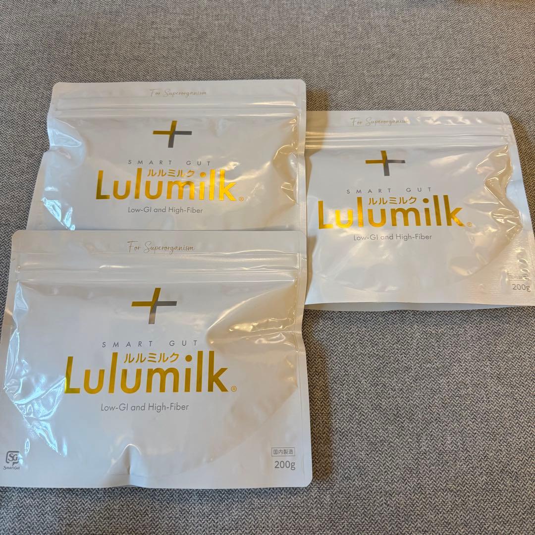 Lulumilk ルルミルク サプリメント 3袋 200g
