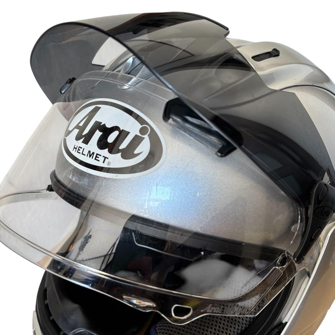 Arai アライ ヘルメット RX-7X アルミナシルバー L(59-60CM)
