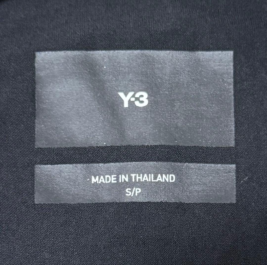 新品！Y-3 ワイスリー バックプリント クルーネック ロンt 長袖 M