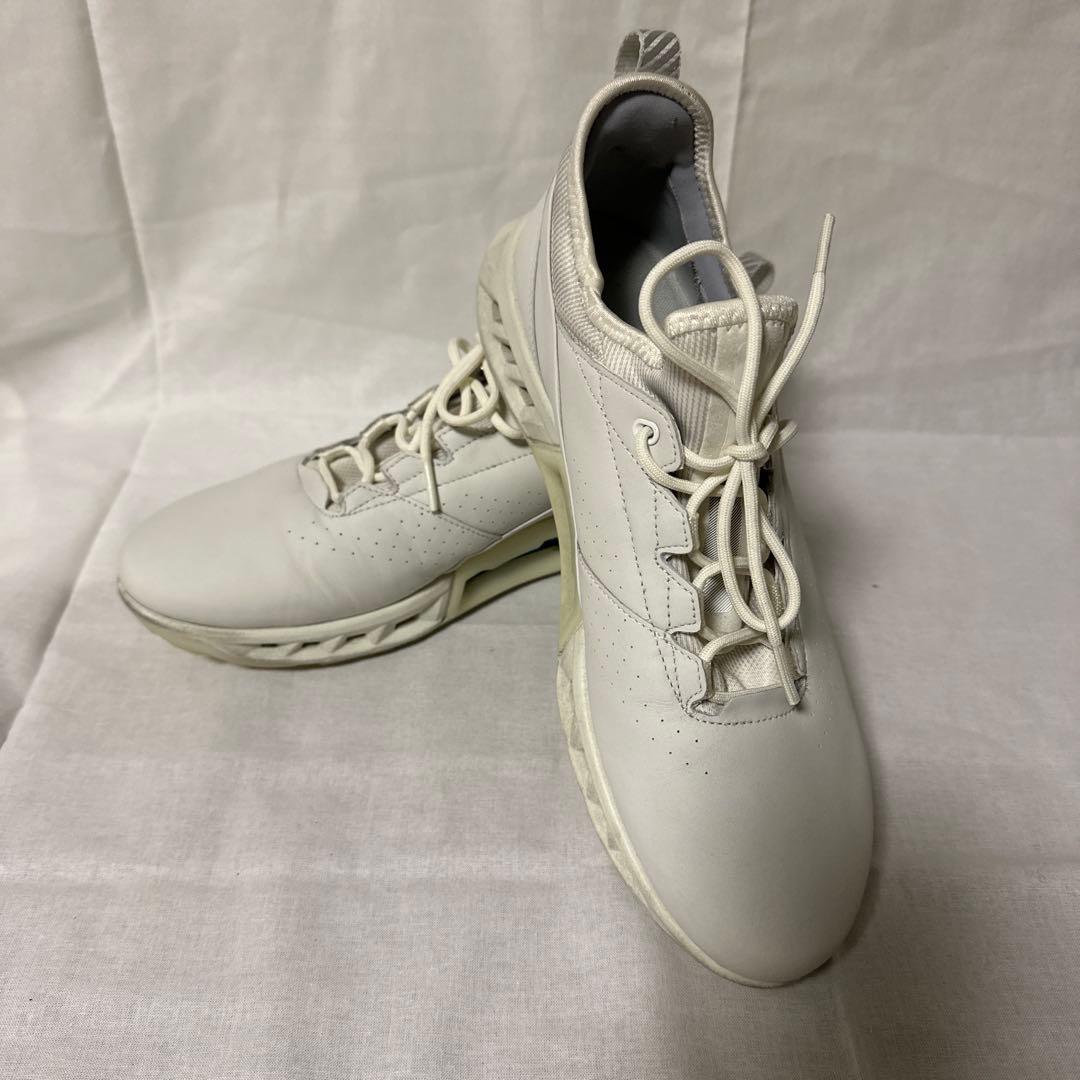 美品ECCOGolfBiomC4MenゴアテックスGore-Tex25cm