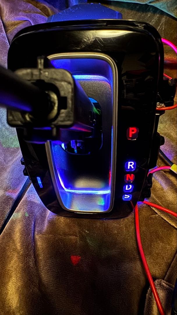 かおりん様専N-BOX LEDシフトゲートイルミ　パドル付用　レインボー